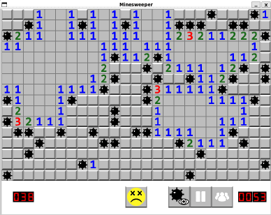 Minesweeper screenshot